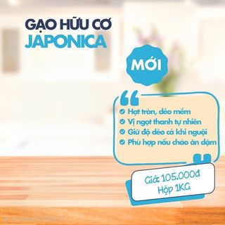 GAO japonica (giống gạo Nhật trồng tại văn)