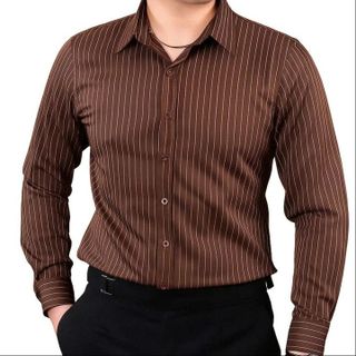 ÁO SƠ MI NAM TAY DÀI TUTO5 SMK03 – HỌA TIẾT KẺ SỌC, CHẤT LỤA DỆT CAO CẤP (HÀNG GẤP HỘP SANG TRỌNG)