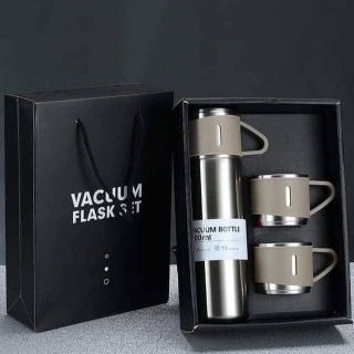 SET BÌNH GIỮ NHIỆT INOX 304 KÈM 2 CỐC