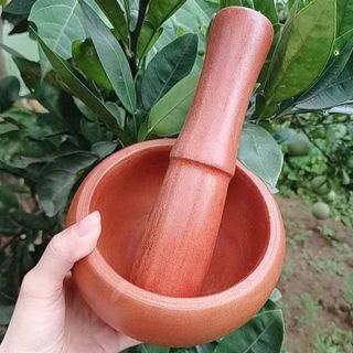 BỘ CHÀY, CỐI GỖ SIZE 14CM