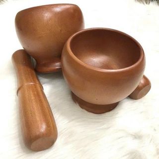 BỘ CHÀY, CỐI GỖ SIZE 14CM