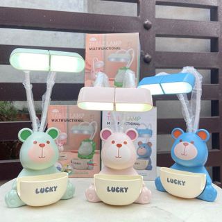 ĐÈN HỌC 2 BÓNG LUCKY HÌNH GẤU