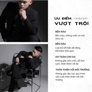 ÁO VEST NAM 6 CÚC CÔNG SỞ TUTO5 MENSWEAR FORM DÁNG REGULAR FIT 3 LỚP DÀY DẶN THANH LỊCH, TRẺ TRUNG