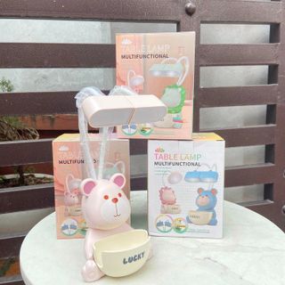 ĐÈN HỌC 2 BÓNG LUCKY HÌNH GẤU