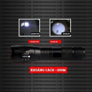 ĐÈN PIN SIÊU SÁNG LED XML-T6