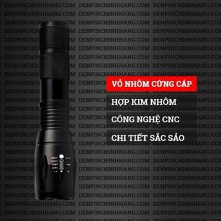 ĐÈN PIN SIÊU SÁNG LED XML-T6
