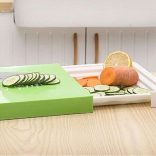 THỚT NHỰA KÈM RỔ ĐA NĂNG 2 IN 1