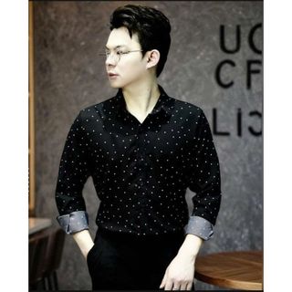 ÁO SƠ MI NAM HOẠ TIẾT TUTO5 MENSWEAR SML01 - SƠ MI LỤA HÀN LOANG MỀM, MÁT KHÔNG NHĂN, SƠ MI CAO CẤP PHONG CÁCH CÁ TÍNH