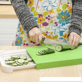 THỚT NHỰA KÈM RỔ ĐA NĂNG 2 IN 1