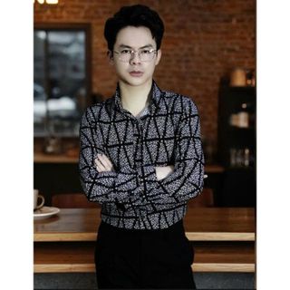 ÁO SƠ MI NAM HOẠ TIẾT TUTO5 MENSWEAR SML01 - SƠ MI LỤA HÀN LOANG MỀM, MÁT KHÔNG NHĂN, SƠ MI CAO CẤP PHONG CÁCH CÁ TÍNH
