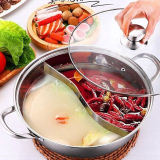 NỒI LẨU 2 NGĂN SIZE TO 32CM