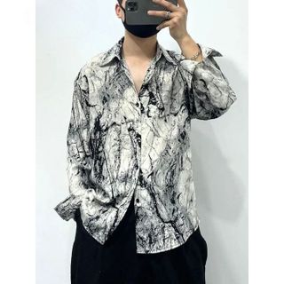 ÁO SƠ MI NAM HOẠ TIẾT TUTO5 MENSWEAR SML01 - SƠ MI LỤA HÀN LOANG MỀM, MÁT KHÔNG NHĂN, SƠ MI CAO CẤP PHONG CÁCH CÁ TÍNH