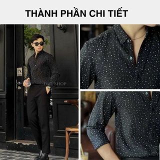 ÁO SƠ MI NAM HOẠ TIẾT TUTO5 MENSWEAR SML01 - SƠ MI LỤA HÀN LOANG MỀM, MÁT KHÔNG NHĂN, SƠ MI CAO CẤP PHONG CÁCH CÁ TÍNH