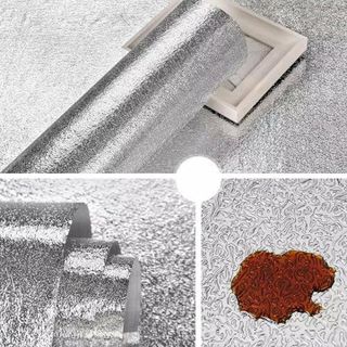 CUỘN GIẤY BẠC DÁN BẾP TRÁNG NHÔM CÁCH NHIỆT