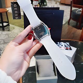 ĐỒNG HỒ NAM NỮ CAO CẤP GUECS MẶT CHỮ NHẬT CHONOGRAP DÂY CS MẶT CN