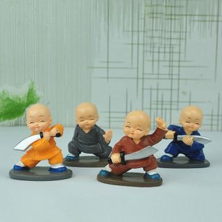 (BÁN SỈ)Sét 5 Chú Tiểu Hòa Thượng Trang Trí Taplo , Bộ Tứ Không , Ở Đâu Có Phật Ở Đó Có Bình An khaihuyauto