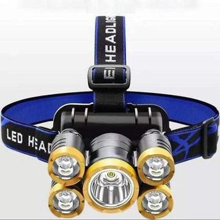 ĐÈN PIN ĐỘI ĐẦU 5 BÓNG LED SIÊU SÁNG