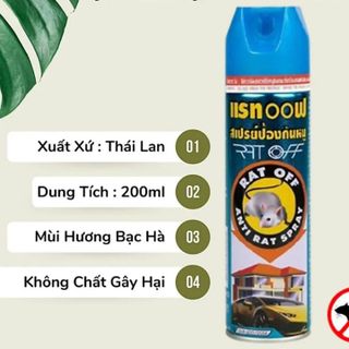 CHAI XỊT CHUỘT SIÊU HIỆU QUẢ