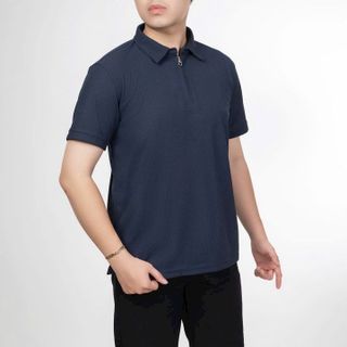 ÁO POLO NAM TUTO5 MENSWEAR ATP02 - ÁO PHÔNG CÓ CỔ NGẮN TAY NAM KHOÁ KÉO BASIC COTTON CAO CẤP THOÁNG MÁT, CHỈN CHU, NAM TÍNH