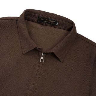 ÁO POLO NAM TUTO5 MENSWEAR ATP02 - ÁO PHÔNG CÓ CỔ NGẮN TAY NAM KHOÁ KÉO BASIC COTTON CAO CẤP THOÁNG MÁT, CHỈN CHU, NAM TÍNH