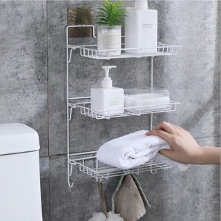 KỆ GIA VỊ DÁN TƯỜNG 2 TẦNG, 3 TẦNG