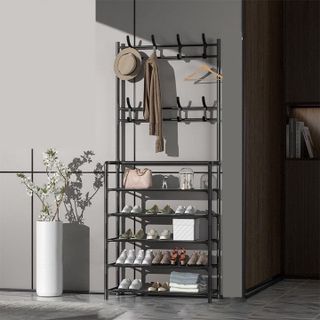 GIÁ, KỆ ĐỂ GIÀY DÉP CÓ MÓC TREO