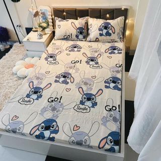 BỘ GA + 2 VỎ GỐI CHẤT LIỆU POLY