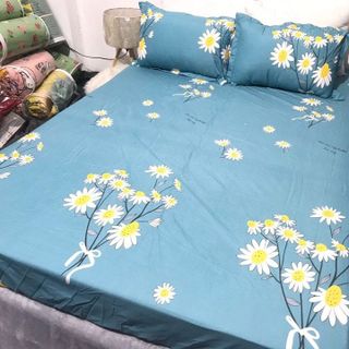 BỘ GA + 2 VỎ GỐI CHẤT LIỆU POLY
