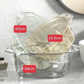 SET 3 CHẬU NHỰA TRONG SUỐT