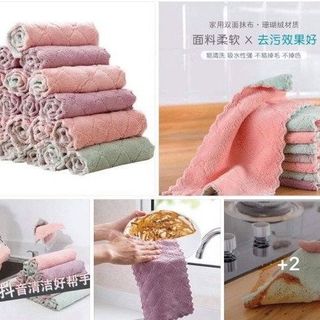 SET 10 KHĂN LAU ĐA NĂNG 2 MẶT TIỆN LỢI