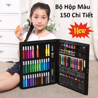 BỘ BÚT MÀU 150 CHI TIẾT CHO BÉ