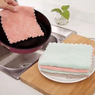 SET 10 KHĂN LAU ĐA NĂNG 2 MẶT TIỆN LỢI