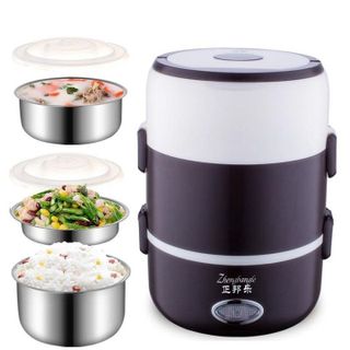 HỘP CƠM CẮM ĐIỆN HÂM NÓNG 3 TẦNG