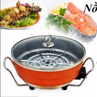 LẨU ĐIỆN CHỐNG DÍNH KÈM VỈ HẤP