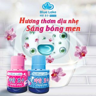 Thùng 24 Cốc Thả Bồn Cầu Blue Lake 180g - Khử Mùi,Diệt Khuẩn,Thơm Mát