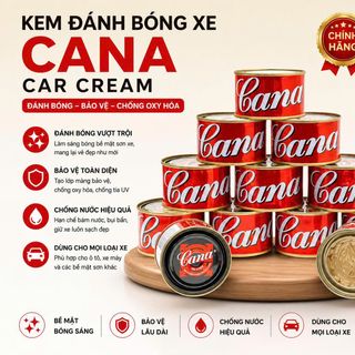 KEM ĐÁNH BÓNG XE CANA CAR CREAM 100GR (CHÍNH HÃNG)-T24