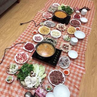 SET 10 KHĂN TRẢI BÀN NILONG DÙNG 1 LẦN