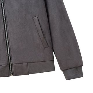 ÁO BOMBER NAM AK04 – ÁO KHOÁC DA LỘN TAY CHUN NĂNG ĐỘNG, THOẢI MÁI, PHONG CÁCH - TUTO5