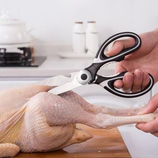 KÉO CẮT GÀ VÀ THỰC PHẨM NHÀ BẾP INOX ĐA NĂNG TIỆN DỤNG