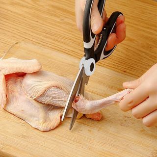 KÉO CẮT GÀ VÀ THỰC PHẨM NHÀ BẾP INOX ĐA NĂNG TIỆN DỤNG