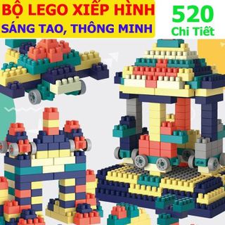 BỘ LEGO XẾP HÌNH 520 CHI TIẾT