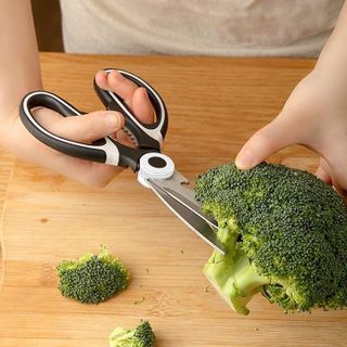 KÉO CẮT GÀ VÀ THỰC PHẨM NHÀ BẾP INOX ĐA NĂNG TIỆN DỤNG