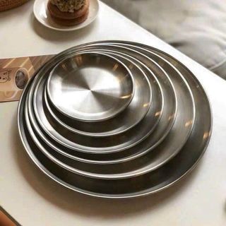 BỘ 5 ĐĨA INOX 5 SIZE KHÁC NHAU