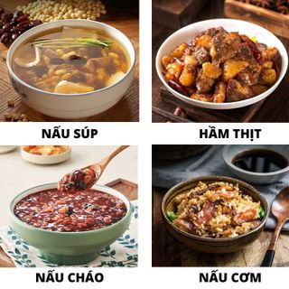 NỒI CƠM ĐIỆN MINI CHỐNG DÍNH ĐỦ 1-2 NGƯỜI ĂN