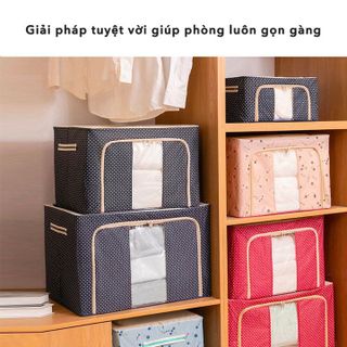 TÚI ĐỰNG QUẦN ÁO KHUNG THÉP