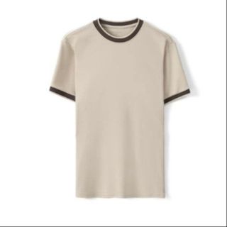 ÁO THUN NAM DELINE CỔ TRÒN VẢI COTTON PIQUE DÀY DẶN, MỀM MỊN, TRẺ TRUNG - TUTO5