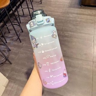 BÌNH NƯỚC SIZE ĐẠI 2 LÍT CÓ VẠCH CHIA