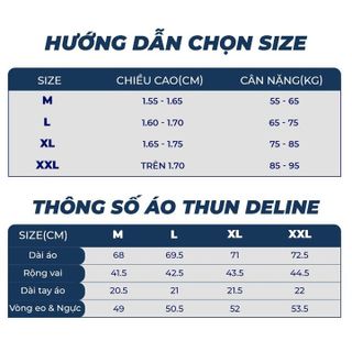 ÁO THUN NAM DELINE CỔ TRÒN VẢI COTTON PIQUE DÀY DẶN, MỀM MỊN, TRẺ TRUNG - TUTO5