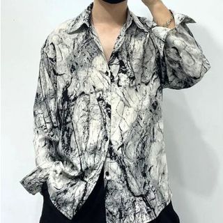 ÁO SƠ MI NAM HOẠ TIẾT TUTO5 MENSWEAR SML02 - SƠ MI LỤA HÀN MỀM MÁT KHÔNG NHĂN, SƠ MI CAO CẤP LỊCH SỰ, CÁ TÍNH