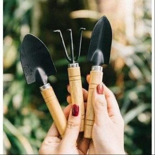 BỘ CUỐC XẺNG LÀM VƯỜN MINI 3 MÓN